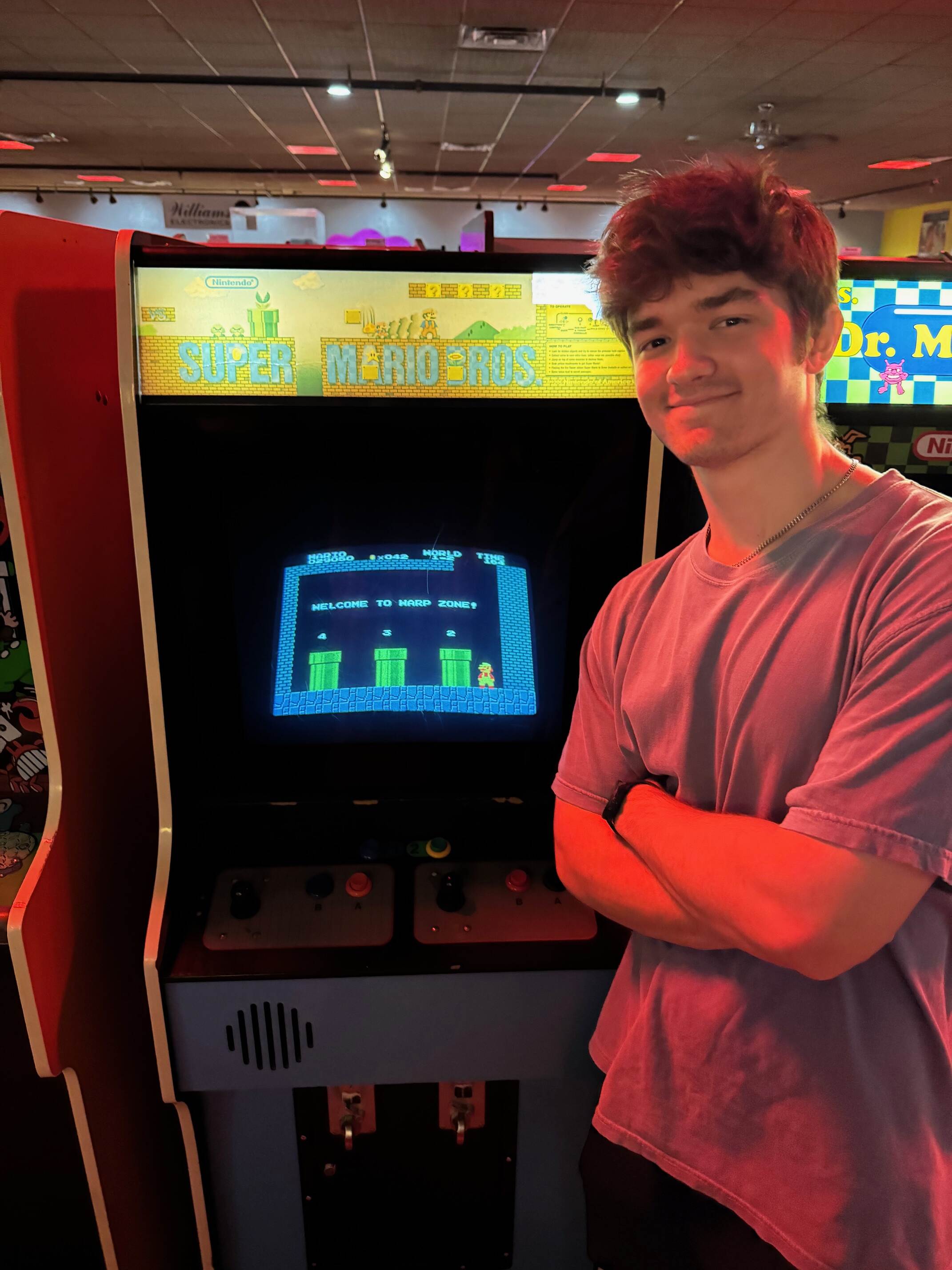 Brody Silva in Funspot